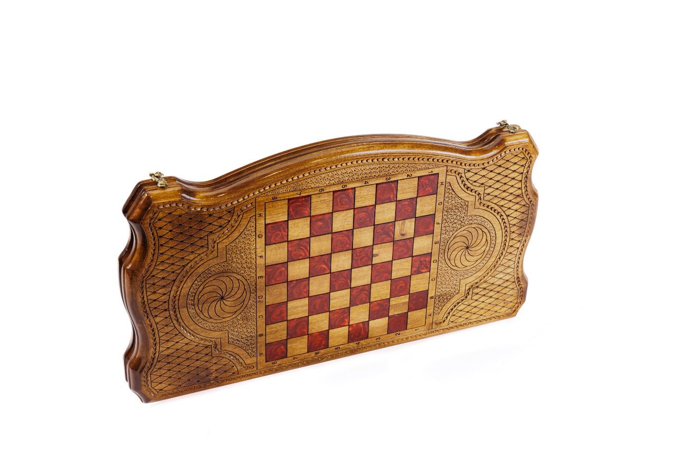 Backgammon Board - Lion With Epoxy - Unumperfectus
