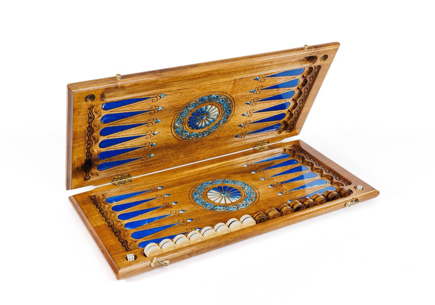 Backgammon Board - Painting & Epoxy - Unumperfectus