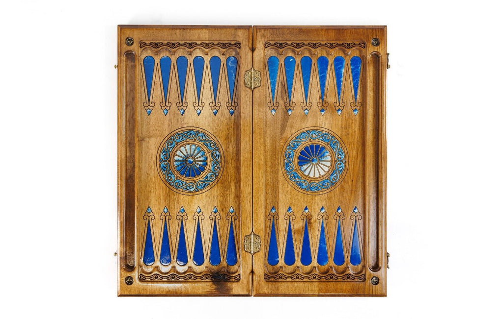 Backgammon Board - Painting & Epoxy - Unumperfectus