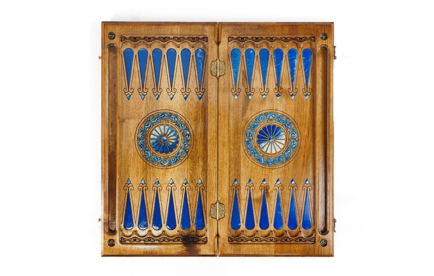 Backgammon Board - Painting & Epoxy - Unumperfectus