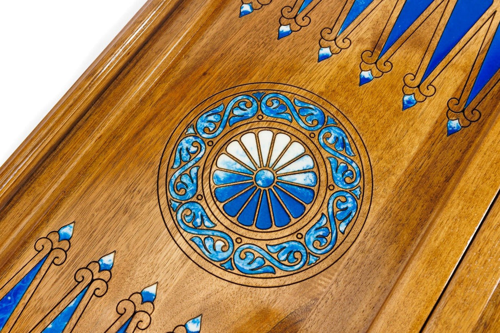 Backgammon Board - Painting & Epoxy - Unumperfectus