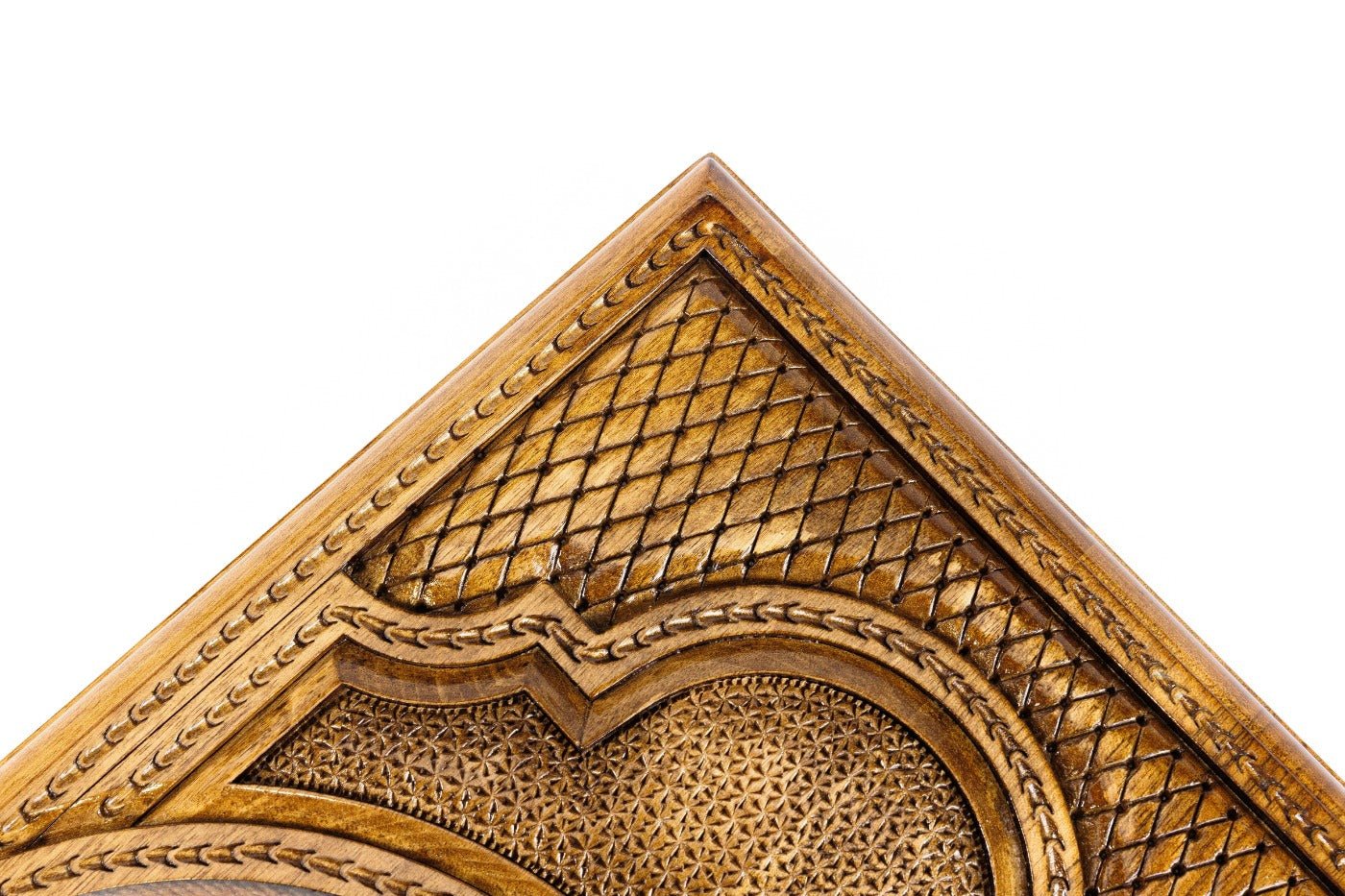 Backgammon Board - Pomegranate Painting & Epoxy - Unumperfectus