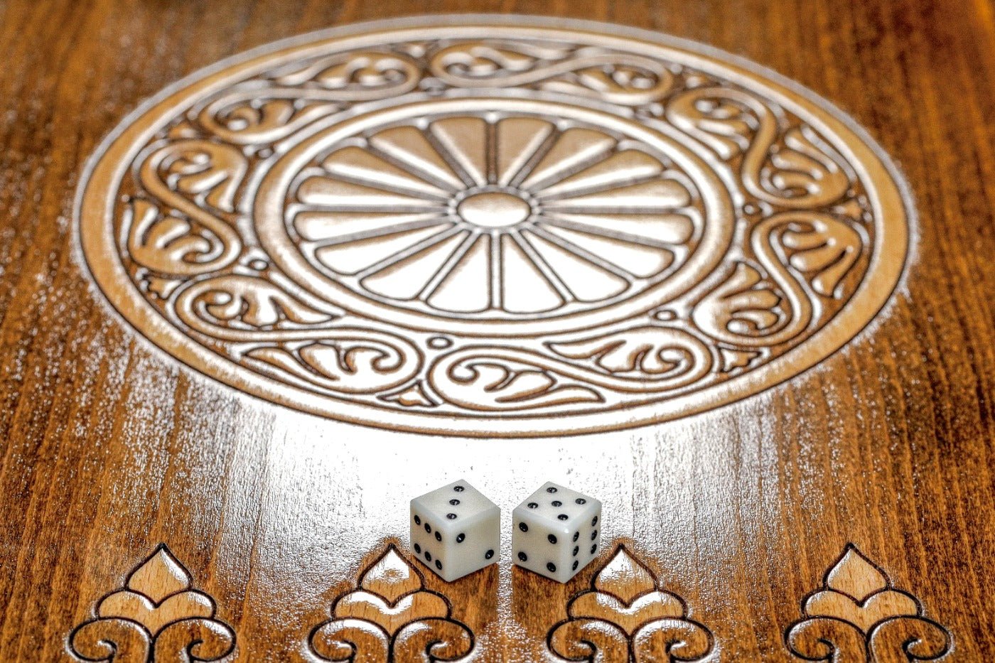 Backgammon Board - Grape Painting - Unumperfectus