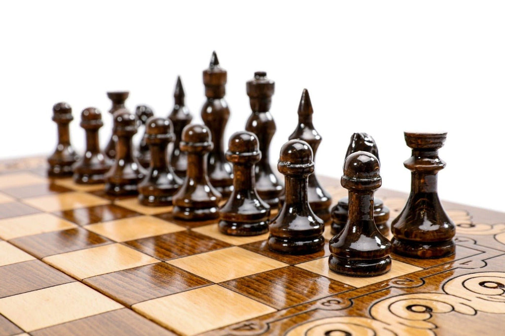 Classic Eternity Chess Set 15.7" | 40 cm - Unumperfectus
