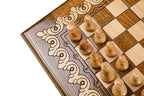 Classic Eternity chess set - board surface detail