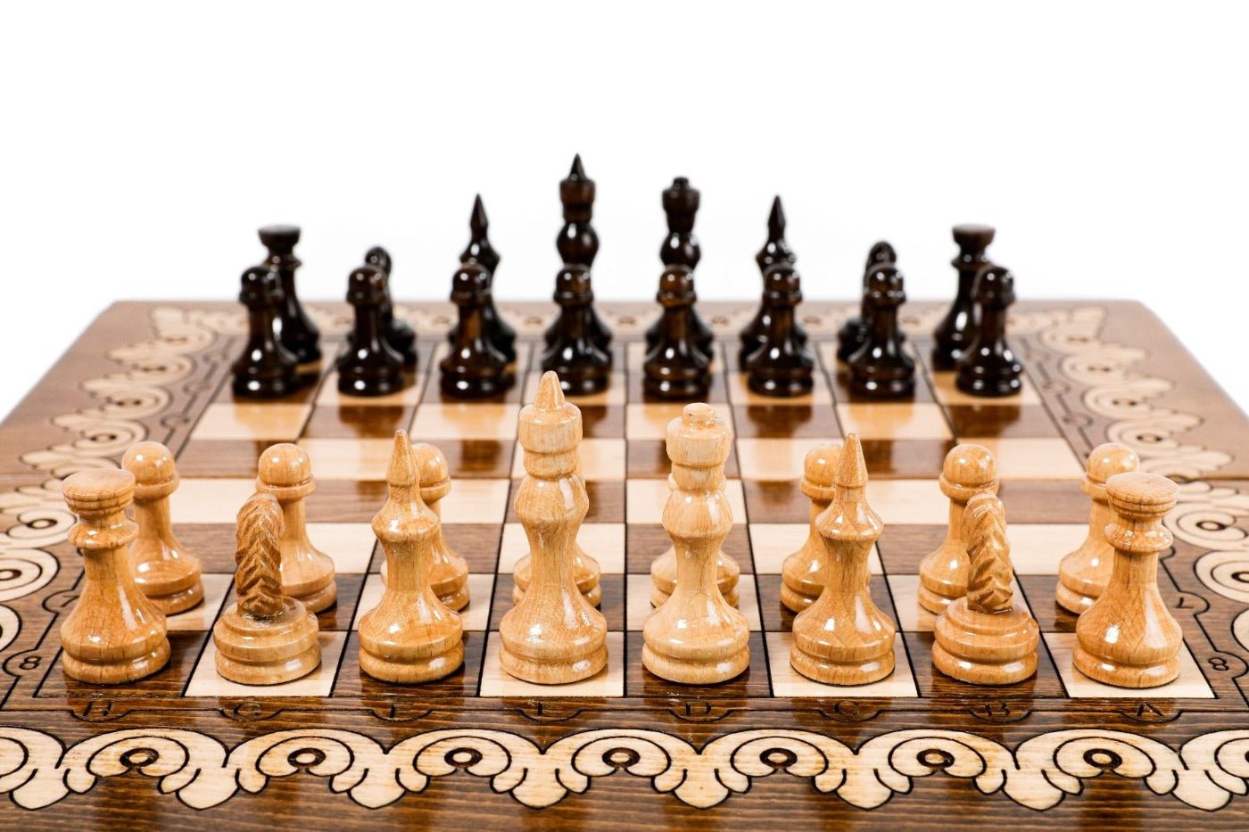 Classic Eternity Chess Set 15.7" | 40 cm - Unumperfectus