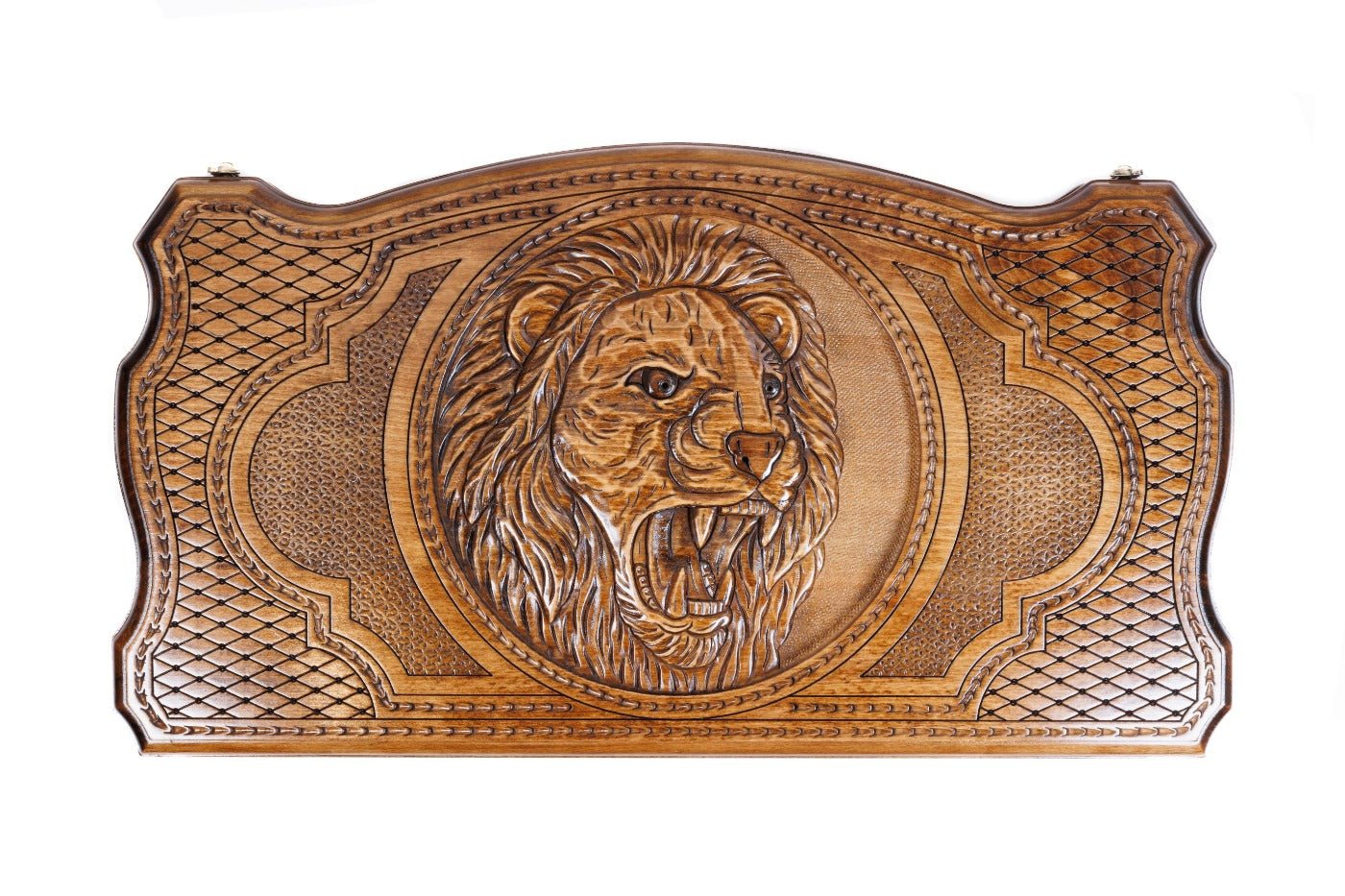Backgammon Board - Majestic Lion - Unumperfectus