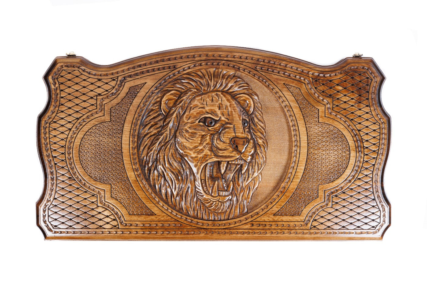 Backgammon Board - Majestic Lion - Unumperfectus