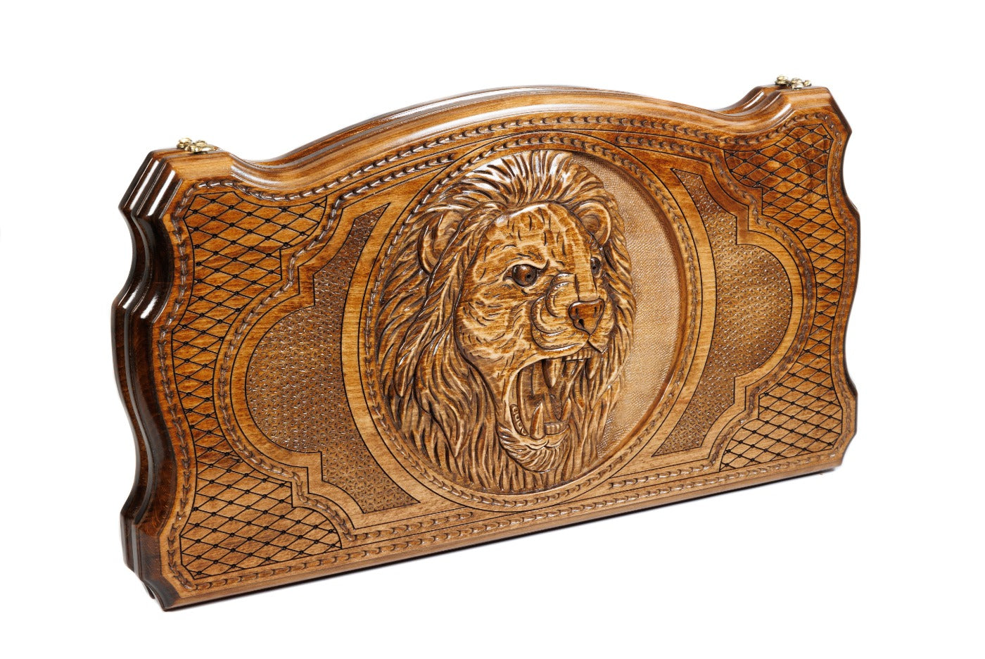Backgammon Board - Majestic Lion - Unumperfectus