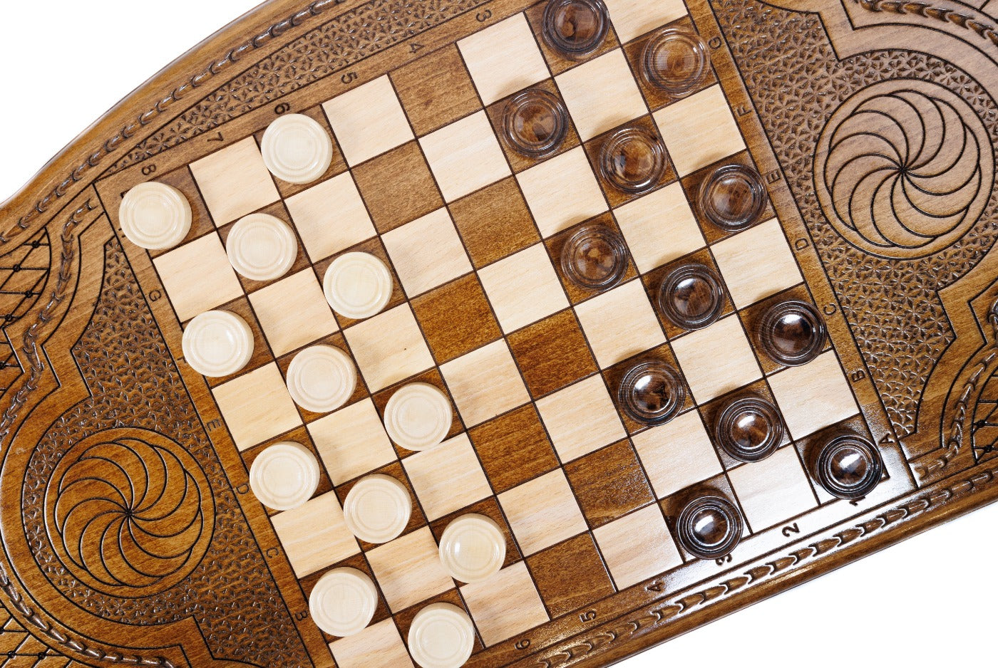 Backgammon Board - Majestic Lion - Unumperfectus