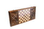 Eagle Classic backgammon board in wood by Hrachya Ohanyan