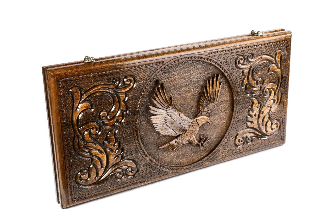 Wooden Backgammon Board Eagle Classic 23.6" | 60 cm - Unumperfectus