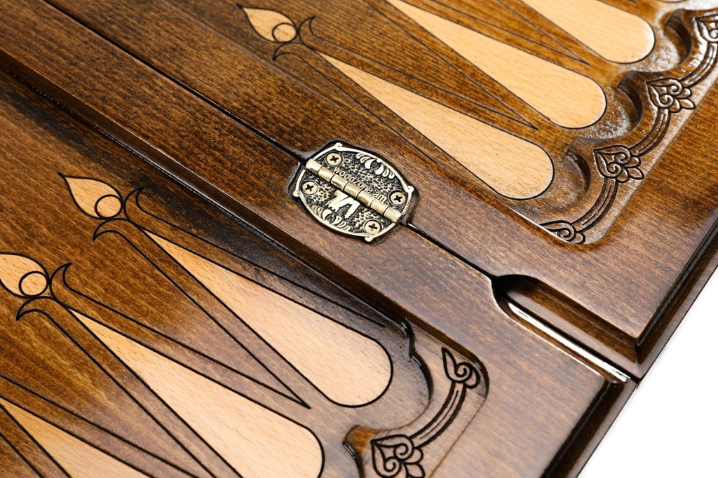 Wooden Backgammon Board Eagle Classic 23.6" | 60 cm - Unumperfectus