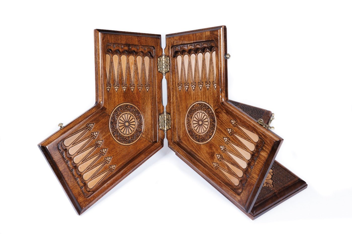 Multi player backgammon board special layout craftsmanship