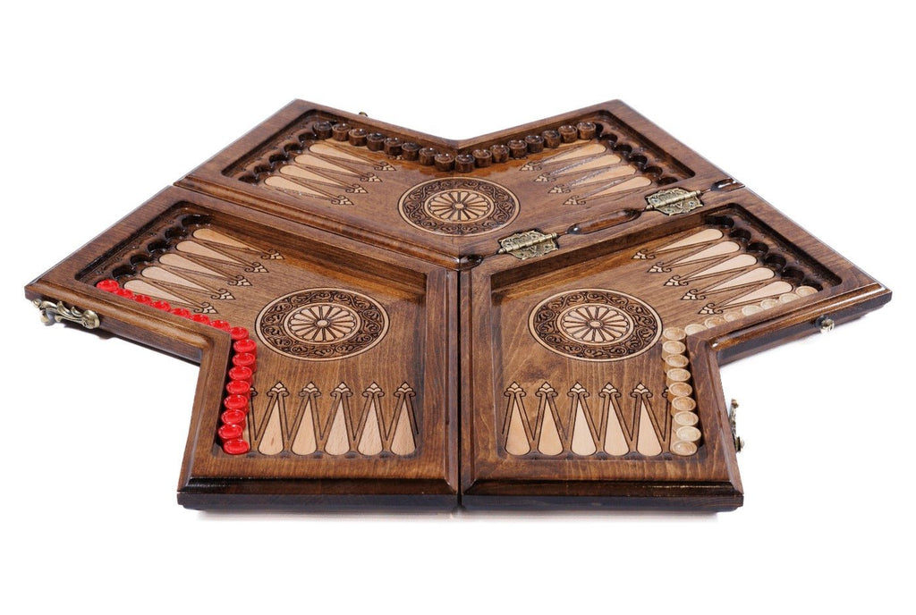 Backgammon Board - Three Player - Unumperfectus
