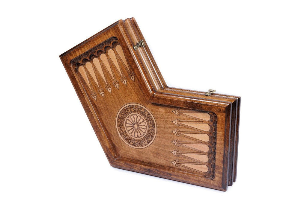 Backgammon Board - Three-Player Triple-Field Edition - Unumperfectus