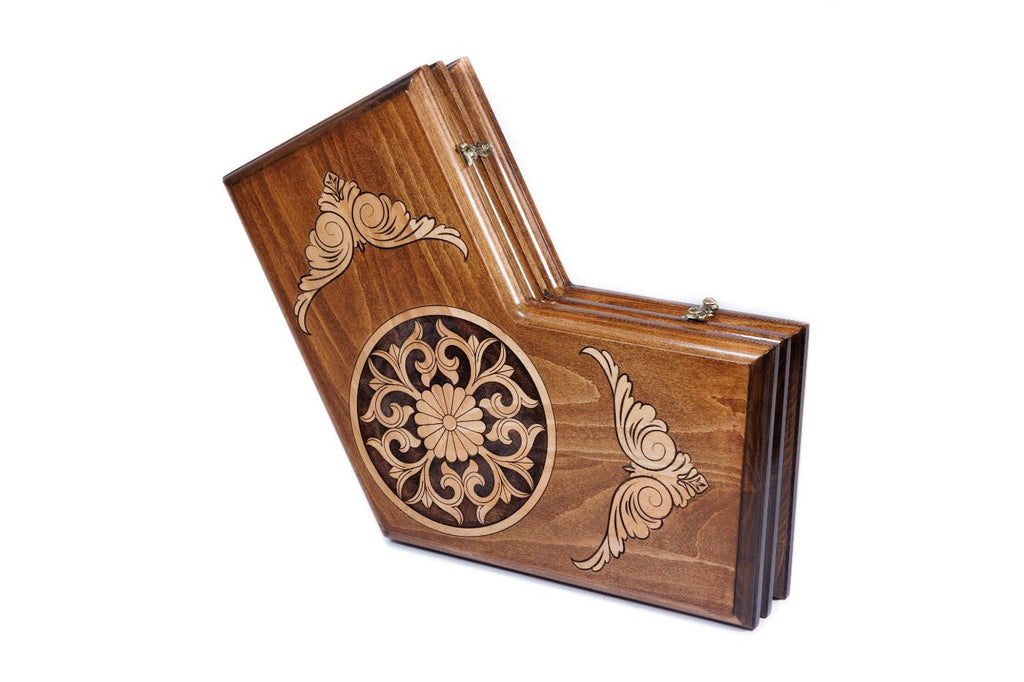 Backgammon Board - Three-Player Triple-Field Edition - Unumperfectus