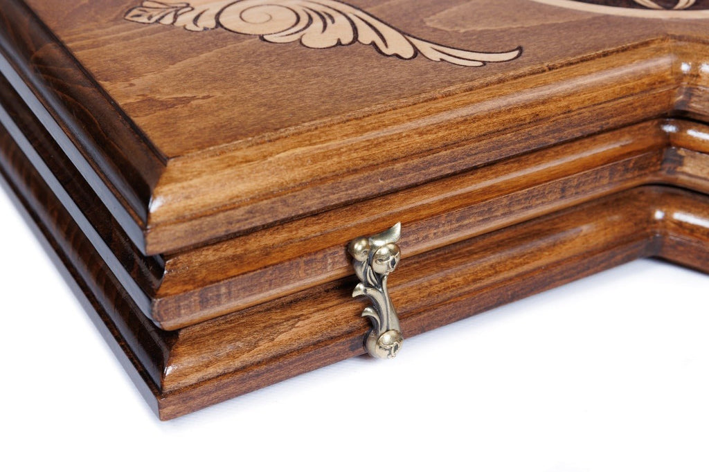 Backgammon Board - Three-Player Triple-Field Edition - Unumperfectus