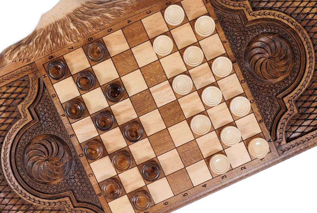 Backgammon Board - Grape Cluster - Unumperfectus