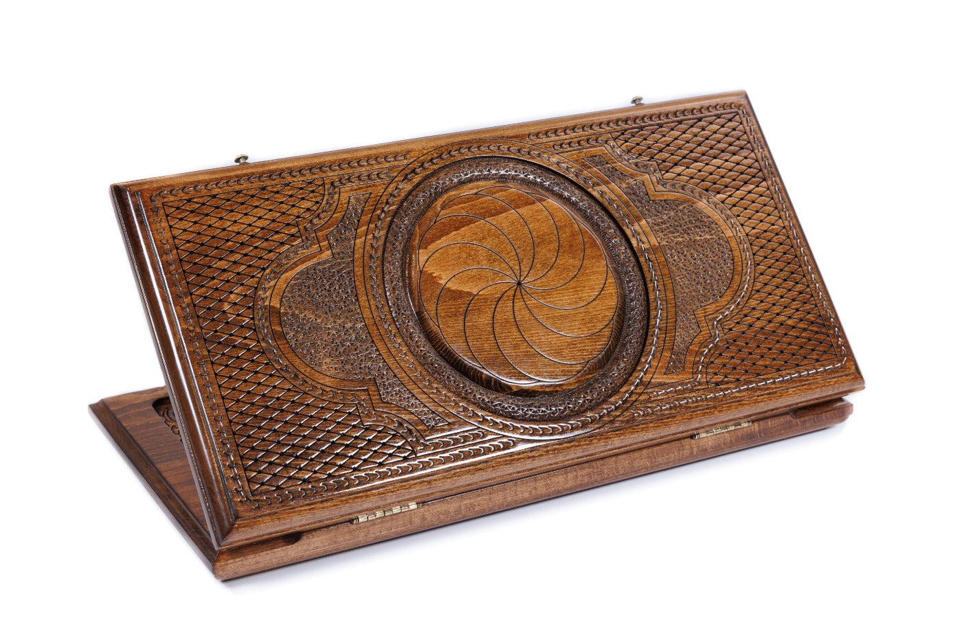 Eternity wooden backgammon board handcrafted classic luxury design