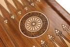 Mount Ararat backgammon board - angled view