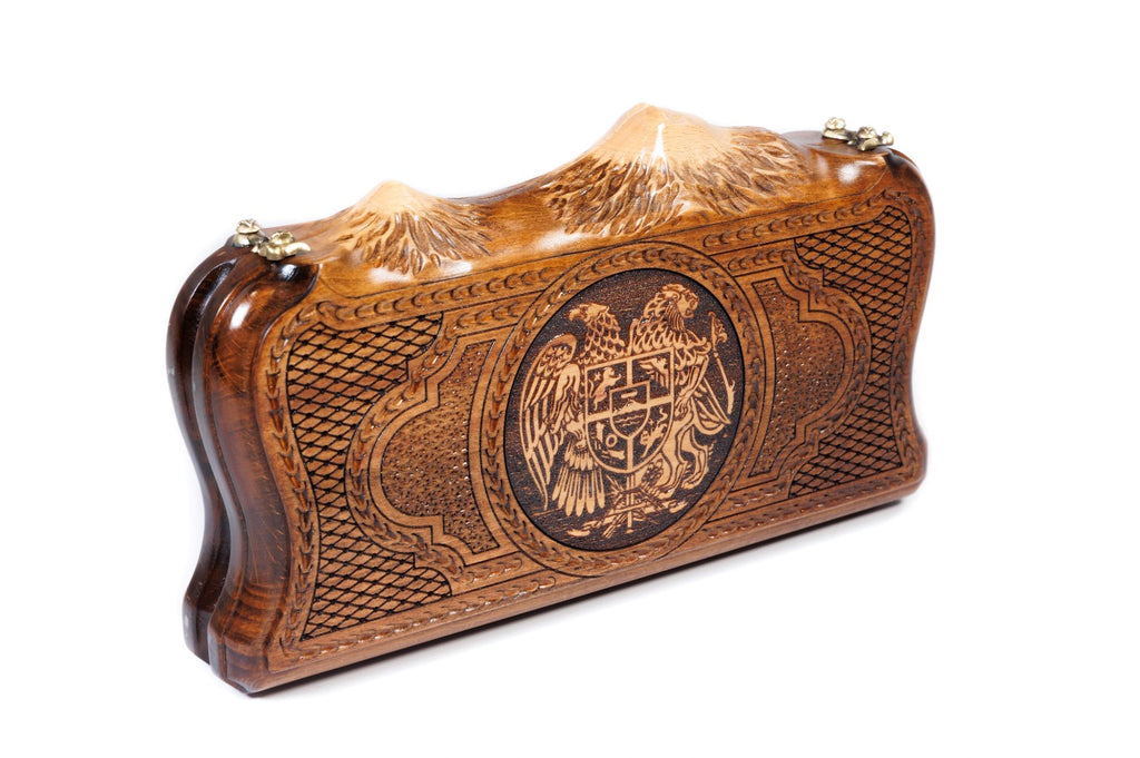 Backgammon Board - Coat of Arms of Armenia
