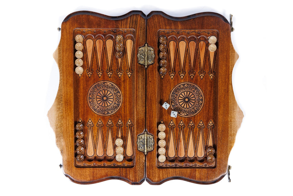 Backgammon Board - Coat of Arms of Armenia
