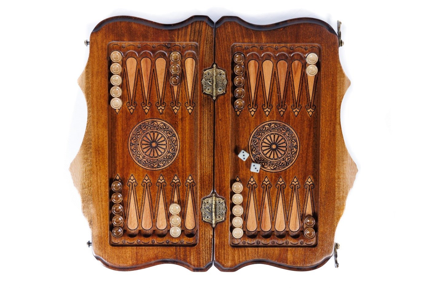 Backgammon Board - Coat of Arms of Armenia - Unumperfectus
