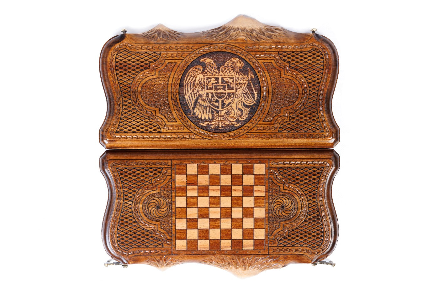Backgammon Board - Coat of Arms of Armenia