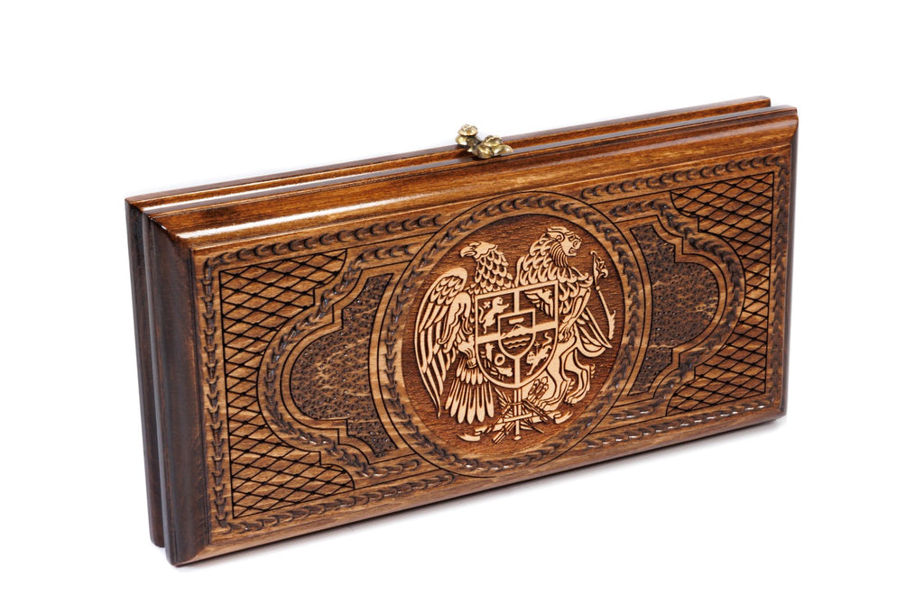 Backgammon Board - Coat of Arms of Armenia