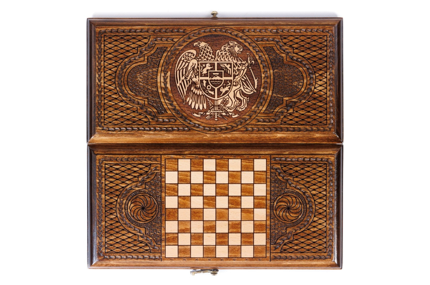 Backgammon Board - Coat of Arms of Armenia