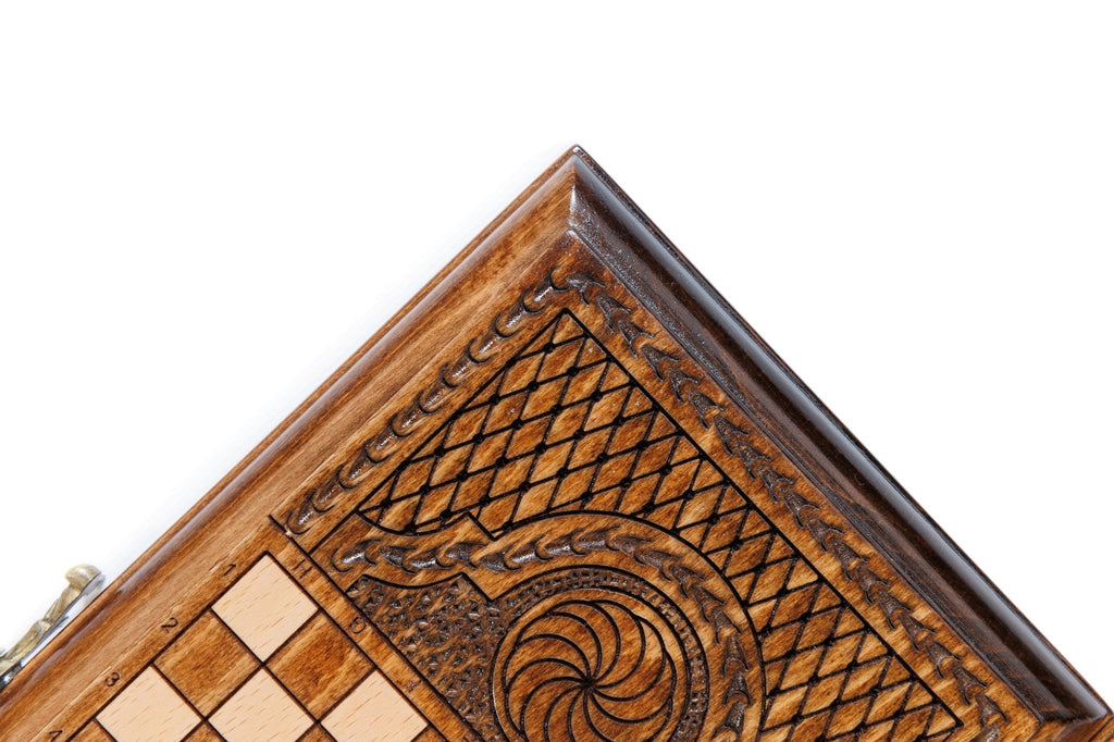Backgammon Board - Coat of Arms of Armenia