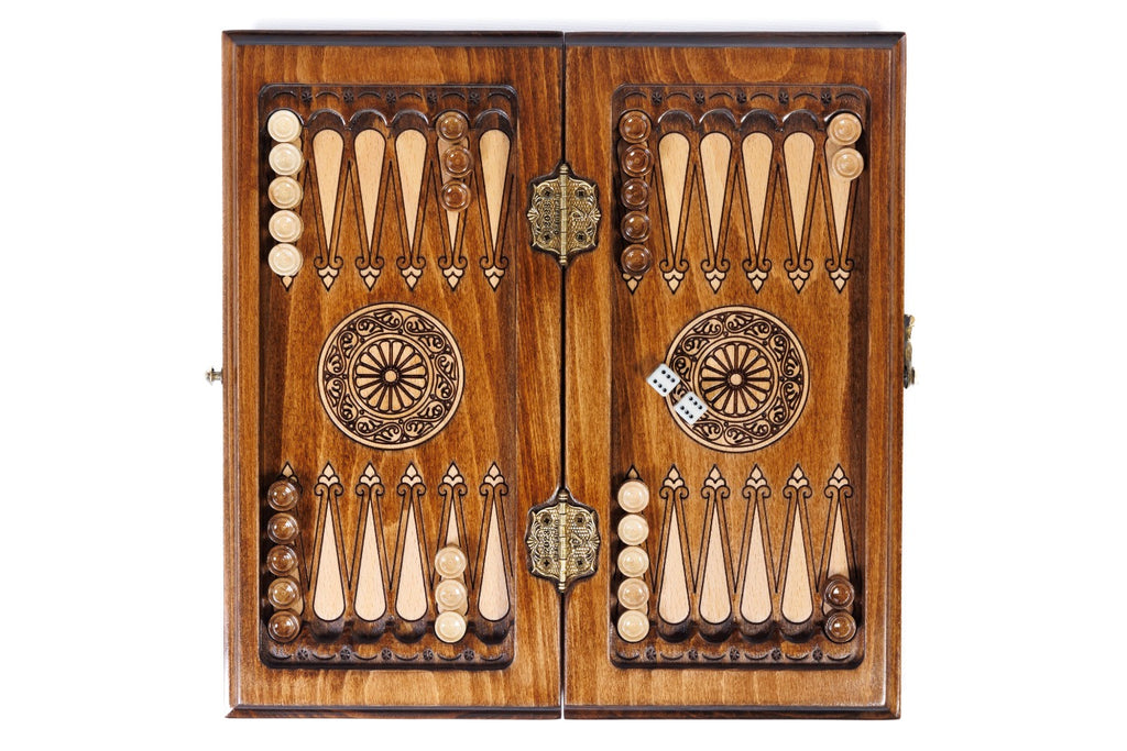 Backgammon Board - Coat of Arms of Armenia