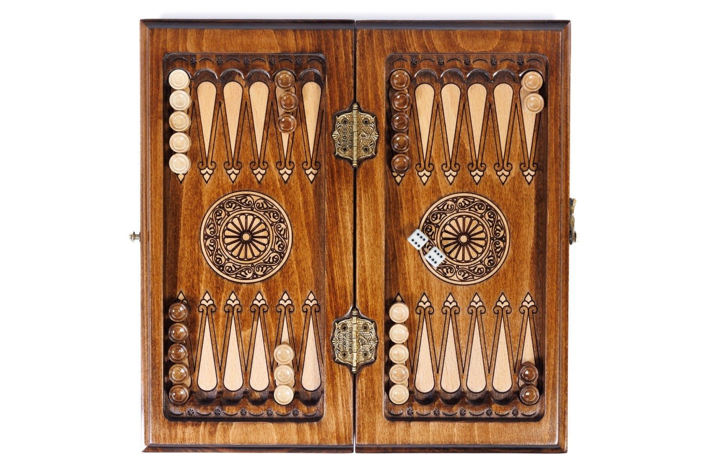Backgammon Board - Coat of Arms of Armenia - Unumperfectus