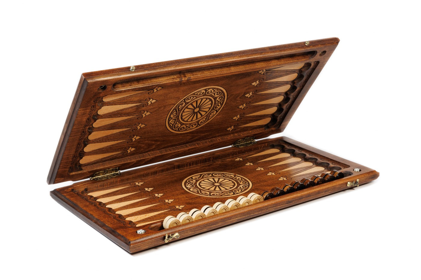 Backgammon Board - Ornamental Heritage Wooden