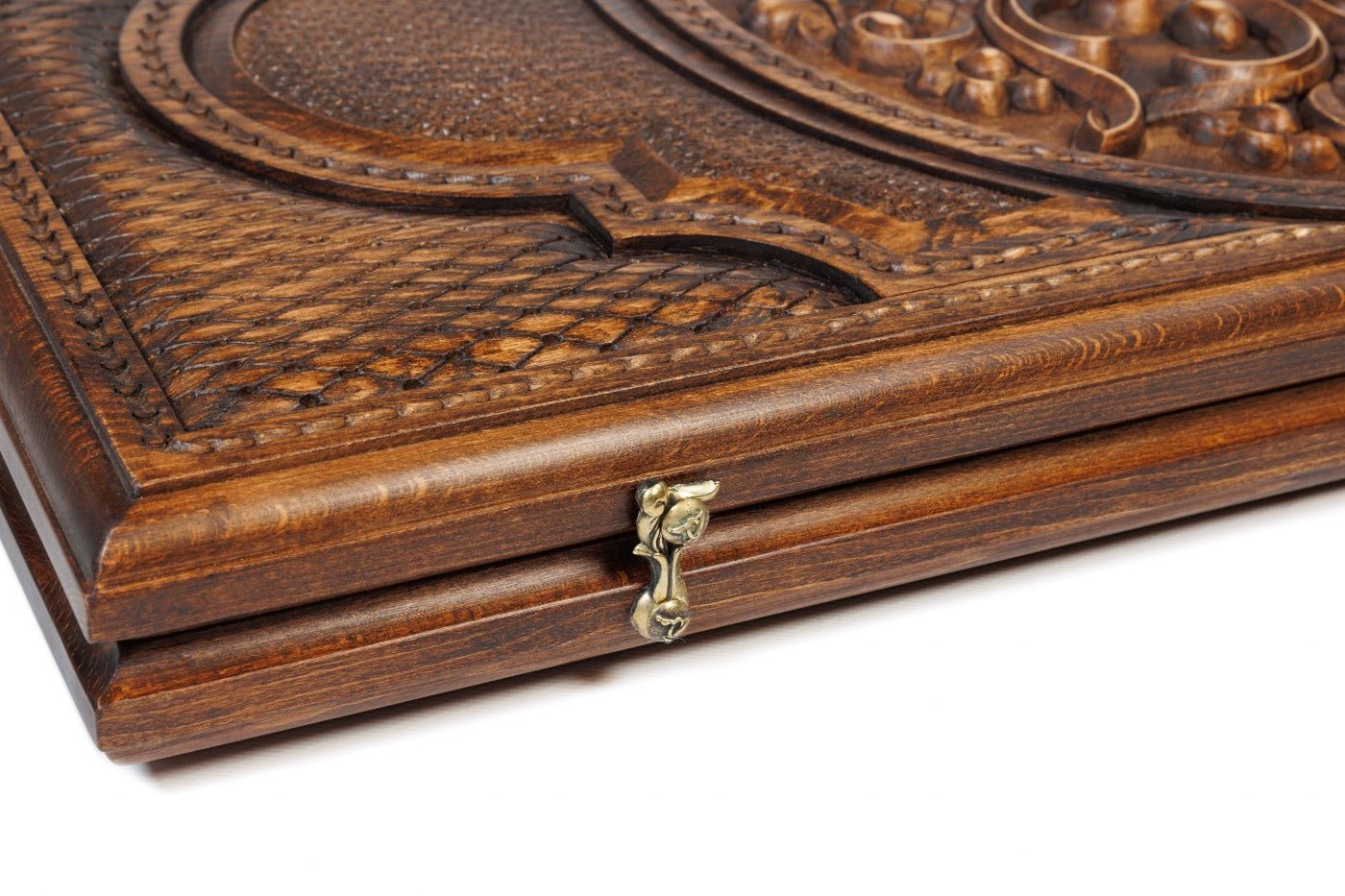 Backgammon Board - Ornamental Heritage Wooden - Unumperfectus