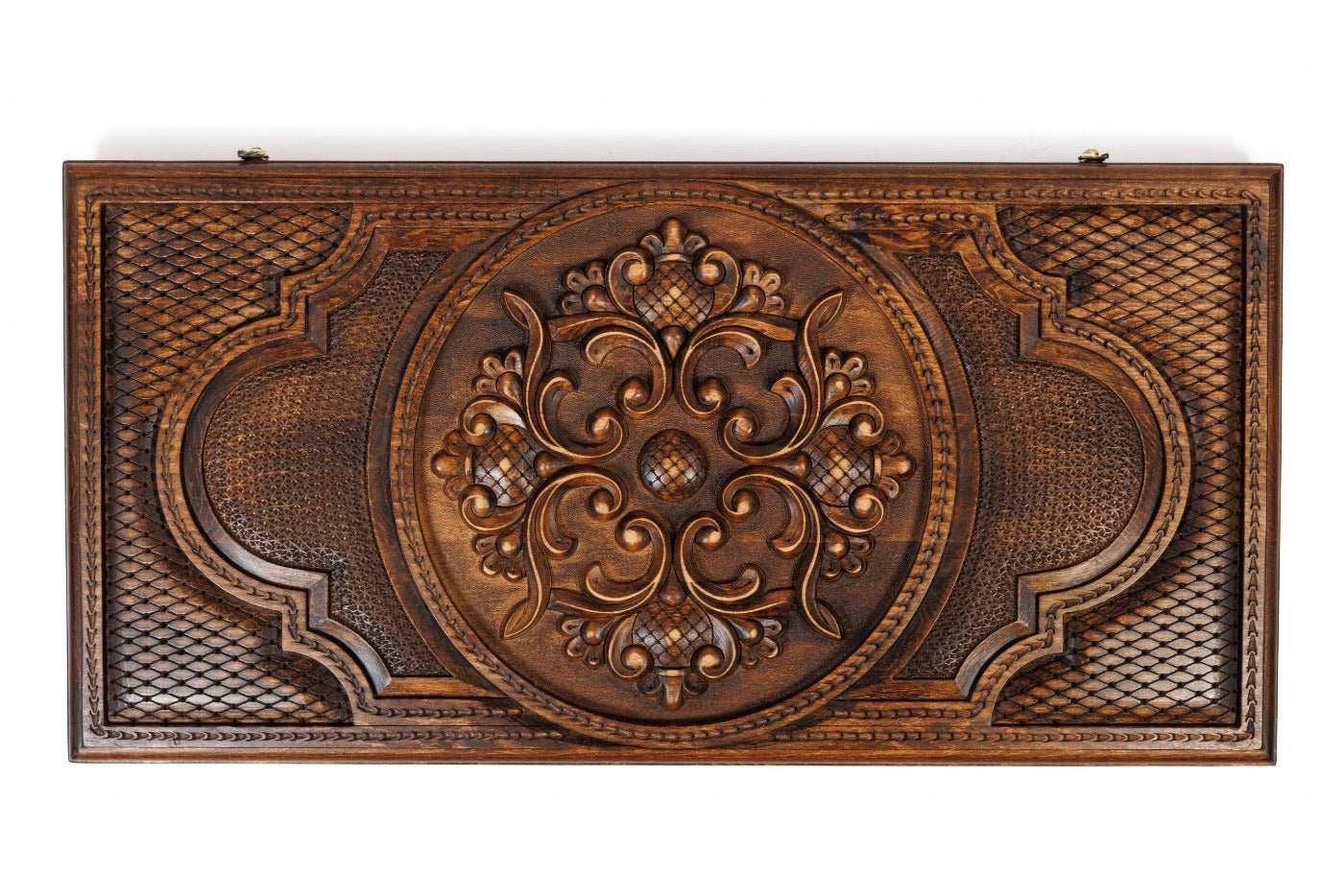 Backgammon Board - Ornamental Heritage Wooden - Unumperfectus