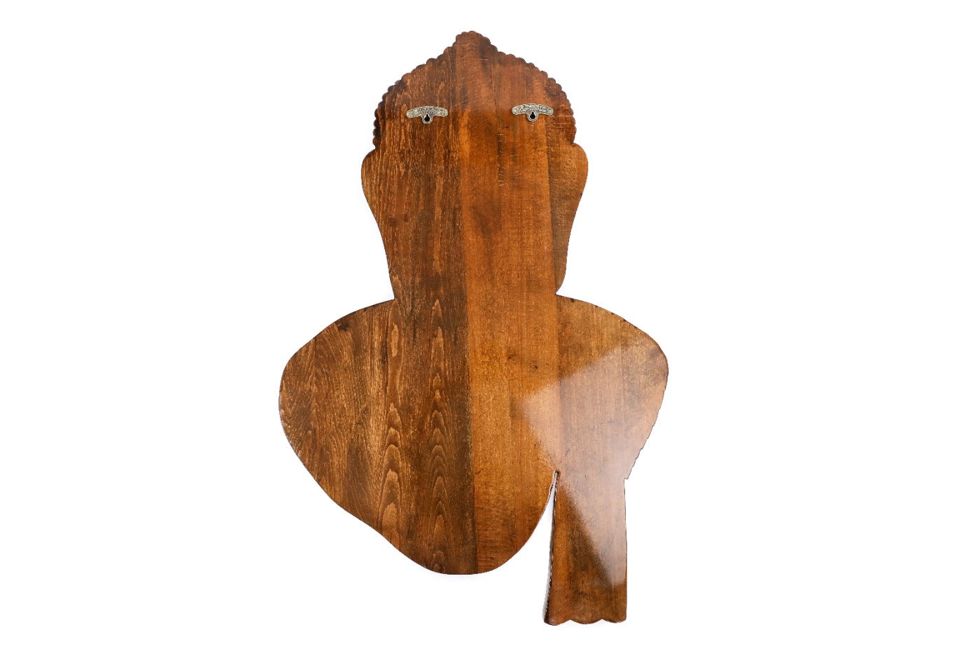 Buddha sculpture hand carved by Hrachya Ohanyan — angle view