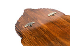 Buddha wooden sculpture — carving texture