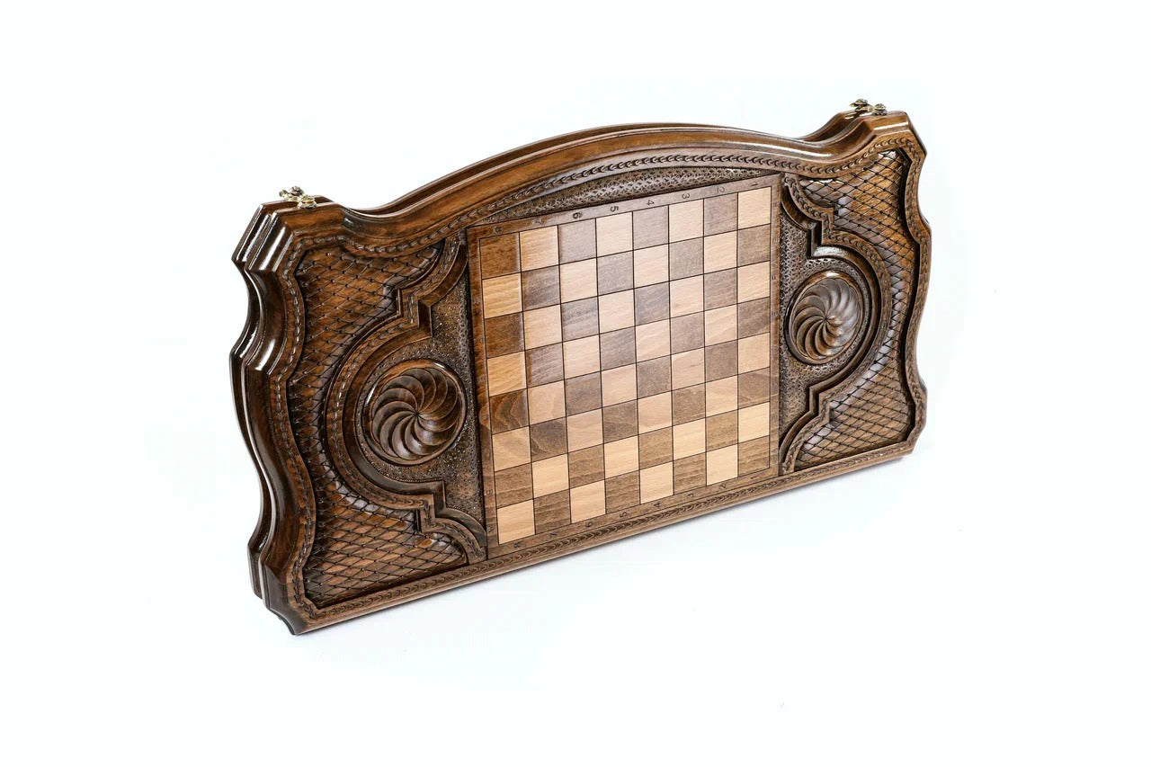 Backgammon Board - Coat of Arms of the Russian Federation - Unumperfectus