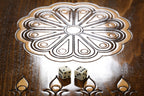 Armenian Classic Ararat backgammon board - close-up of the playing surface