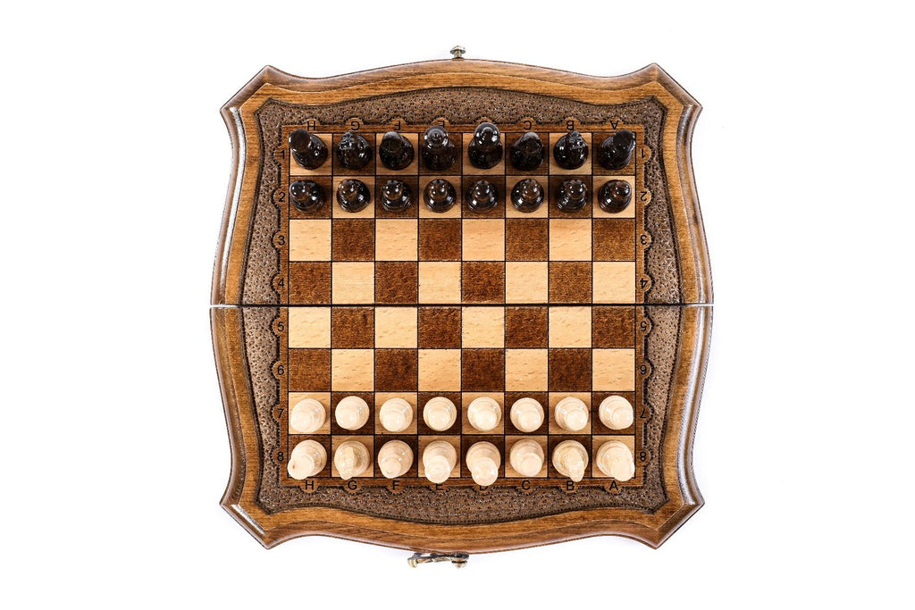 Handmade Chess Set Classic Design 24 cm | 9.4" - Unumperfectus