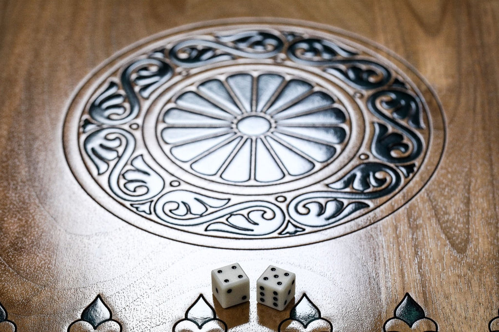 Epoxy Backgammon Set - Tree - Unumperfectus
