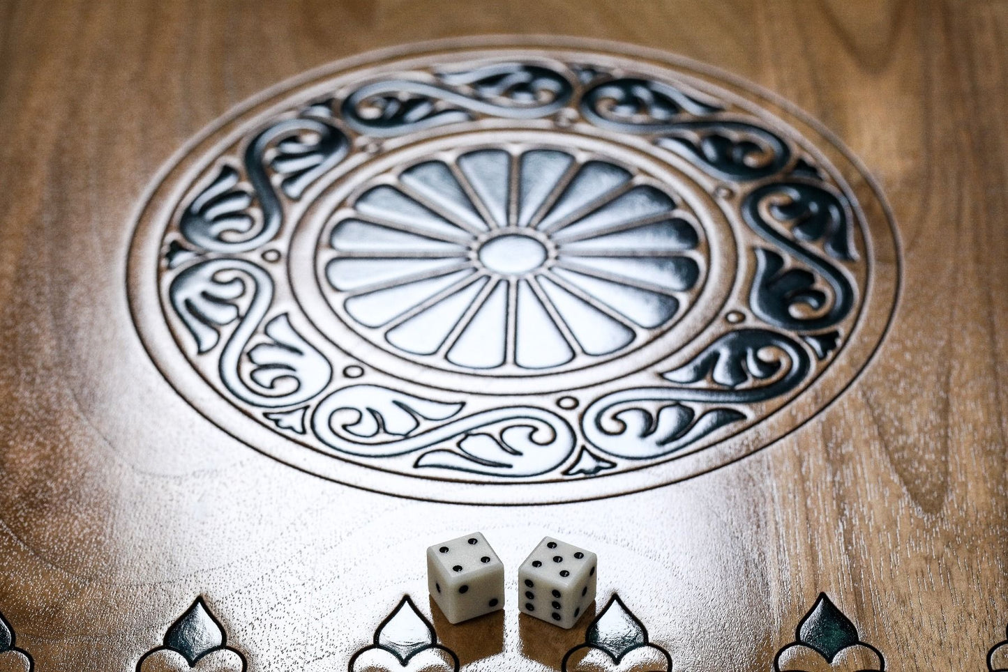Epoxy Backgammon Set - Tree