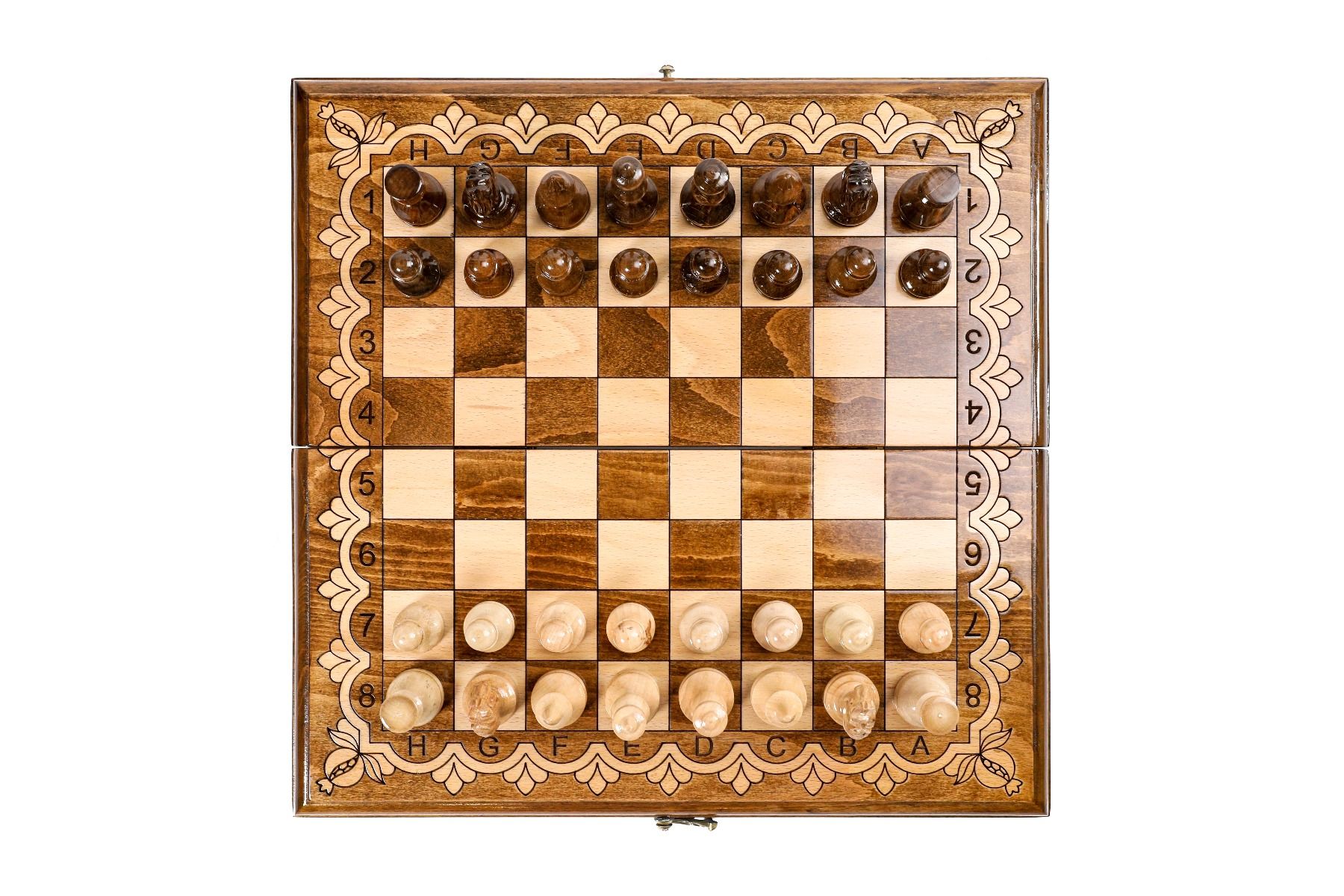 Handcrafted Chess Set With Classic Design 40 cm | 15.6" - Unumperfectus