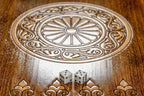 Church of St. Gayane Classic Set backgammon set - close-up of the playing surface