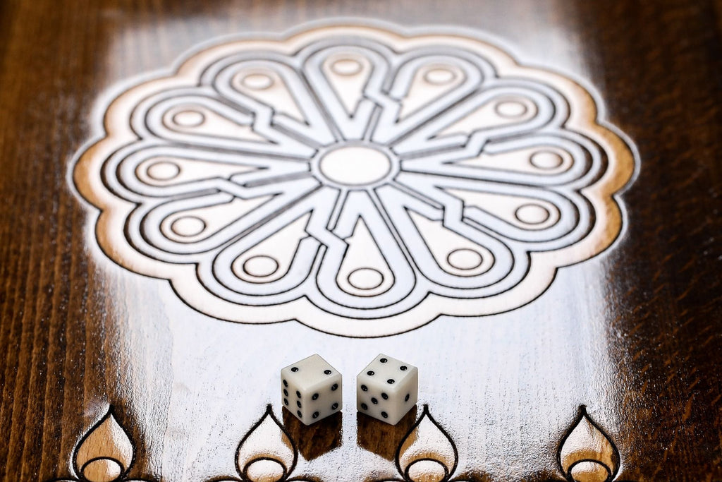 Armenian Classic Backgammon Board With Ararat 23.6" | 60 cm