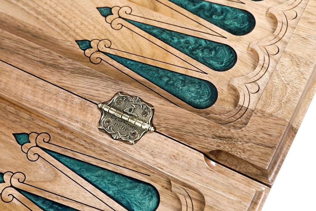 Epoxy Backgammon Set - Tree - Unumperfectus