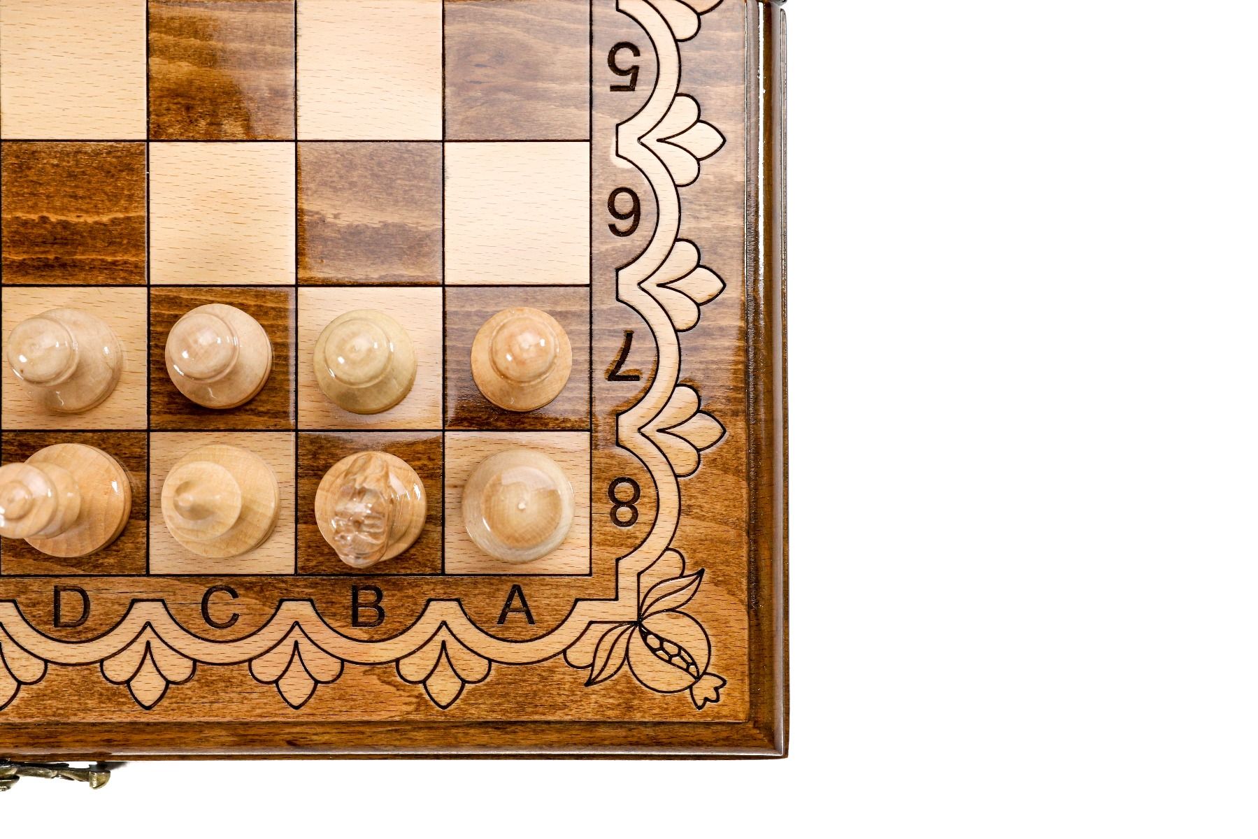 Handcrafted Chess Set With Classic Design 40 cm | 15.6" - Unumperfectus