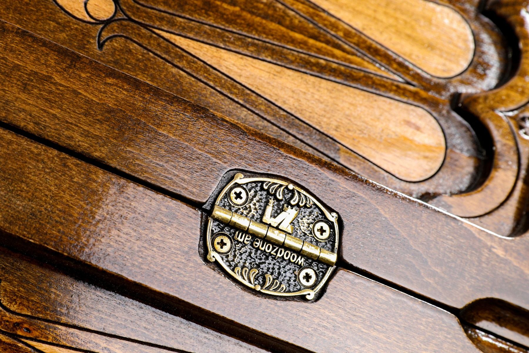 Armenian Wooden Backgammon Board Church of St. Hripsime 23.6" | 60 cm